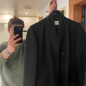 ARMANI (Collezioni) Black Bomber Jacket (USA:42, EU:52)